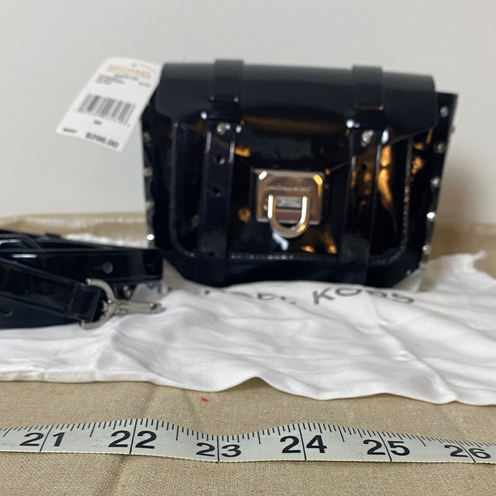 Michael Kors Glossy Black Mini Bag